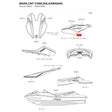 Kawasaki OEM – MARK,CNT COWLING,KAWA product image