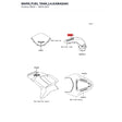 Kawasaki OEM – MARK,FUEL TANK,LH,KAW product image