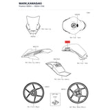 Kawasaki OEM – MARK,FUEL TANK,KAWASA product image