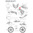 Kawasaki OEM – MARK,SIDE COWL.,NINJA product image