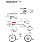 Kawasaki OEM – PATTERN,SIDE COWL.,LH product image