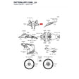 Kawasaki OEM – PATTERN,UPP COWL.,LH product image