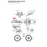 Kawasaki OEM – PATTERN,SIDE COWL.,RH product image