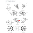 Kawasaki OEM – PATTERN,SIDE COWL.,LH product image