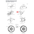 Kawasaki OEM – PATTERN,SHROUD,RH,UPP product image