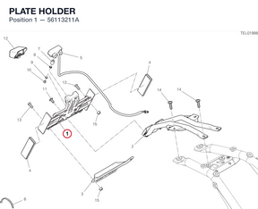 PLATE HOLDER 56113211A diagram position