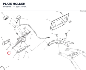 PLATE HOLDER 56113371A diagram position