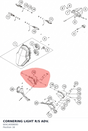 Diagram preview: CORNERING LIGHT R/S ADV. (60414008000)