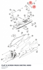 Diagram preview: FLAT H.SCREW M6X8 DIN7991 NIRO (0991060082)