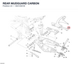 REAR MUDGUARD CARBON