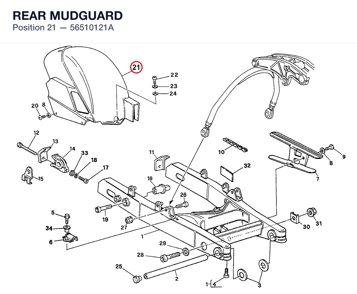 REAR MUDGUARD