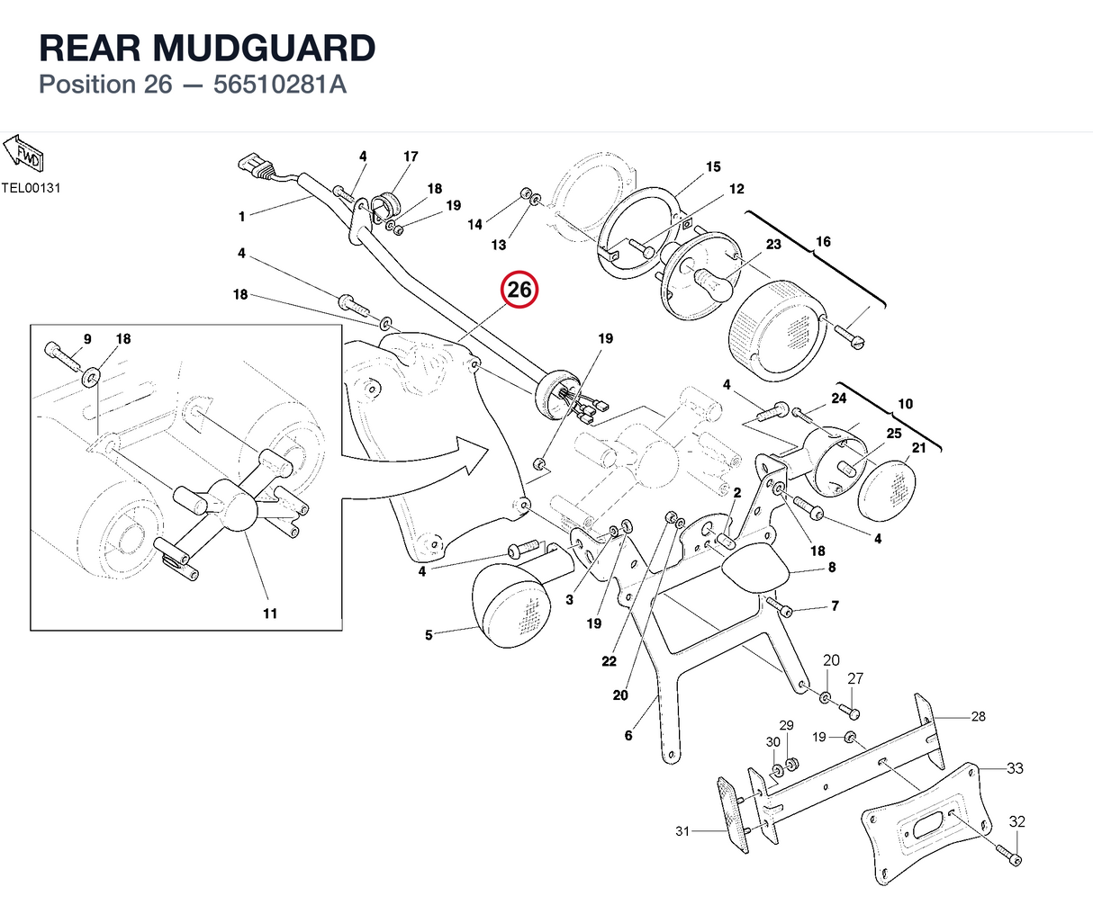 REAR MUDGUARD