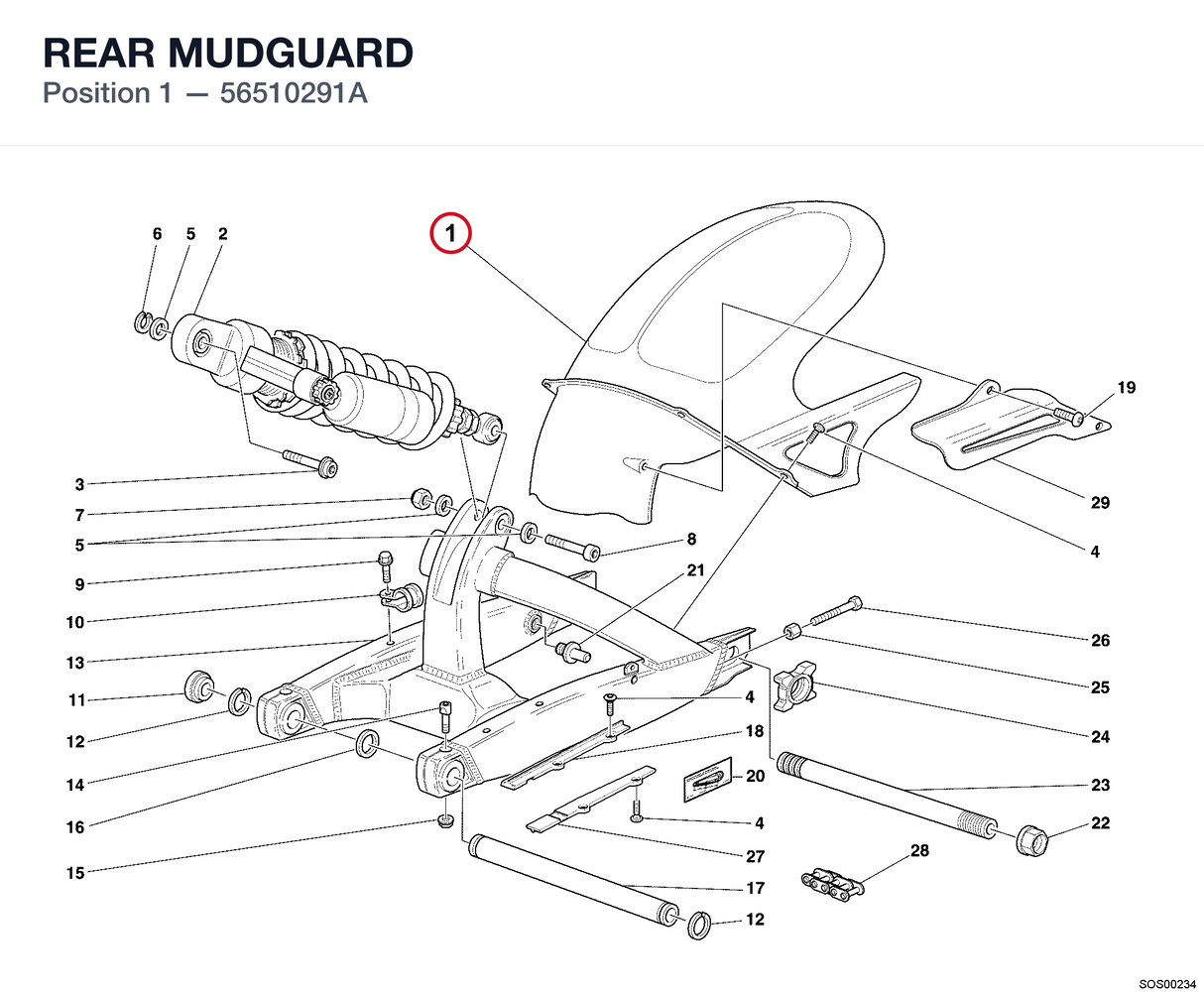 REAR MUDGUARD