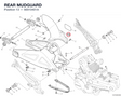 REAR MUDGUARD 56510401A diagram position