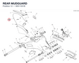 REAR MUDGUARD 56511531B diagram position