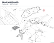 REAR MUDGUARD 565P1411AB diagram position
