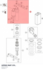 Diagram preview: UPPER PART CPL. (46181414S1)