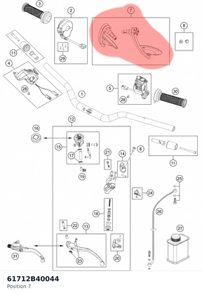 Diagram preview: 61712B40044 (61712B40044)
