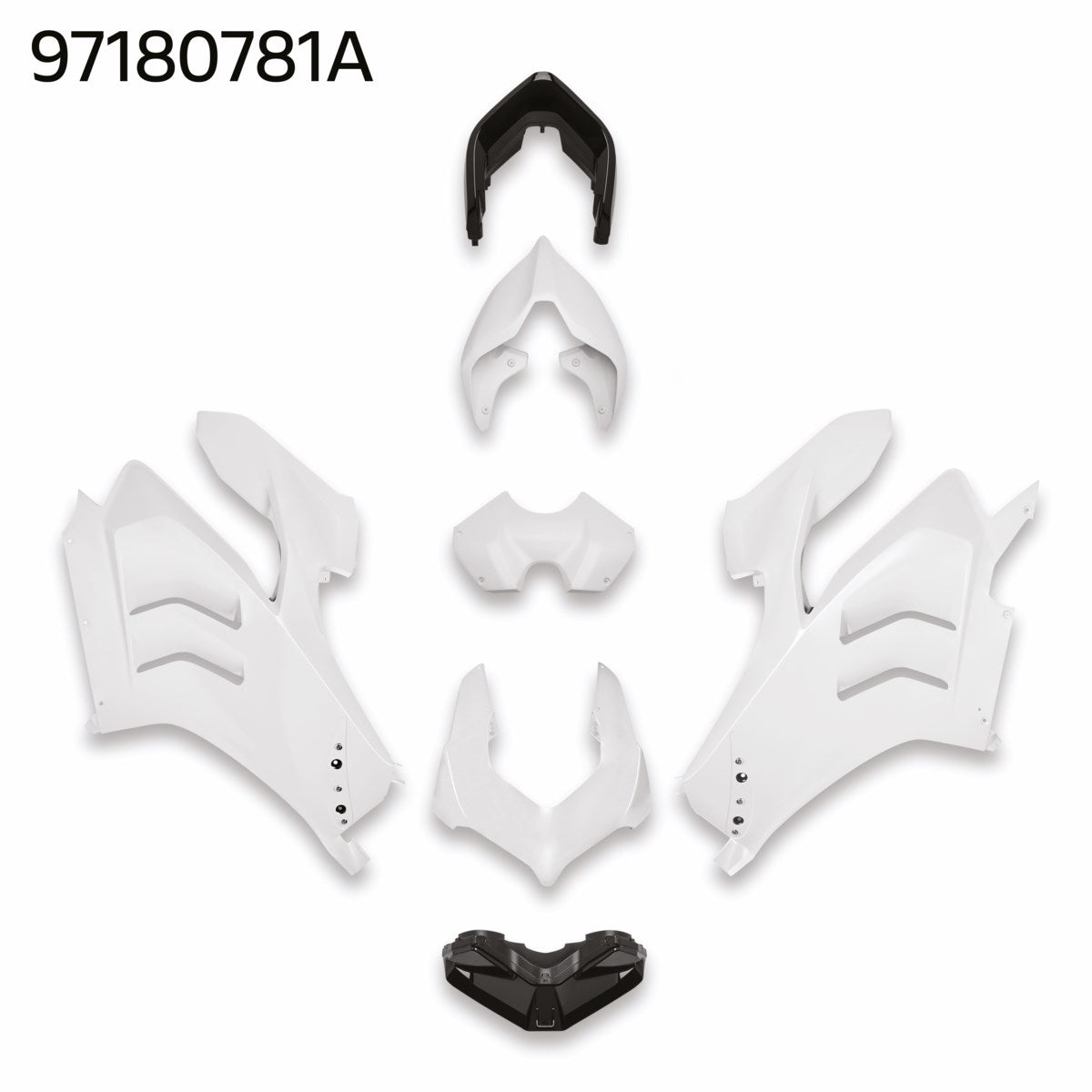 Racing upper fairings (SBK V4)