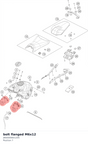 Diagram preview: bolt flanged M6x12 (J900000601205)
