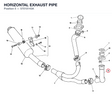 HORIZONTAL EXHAUST PIPE