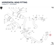 HORIZONTAL HEAD FITTING