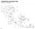 HORIZONTAL EXHAUST PIPE