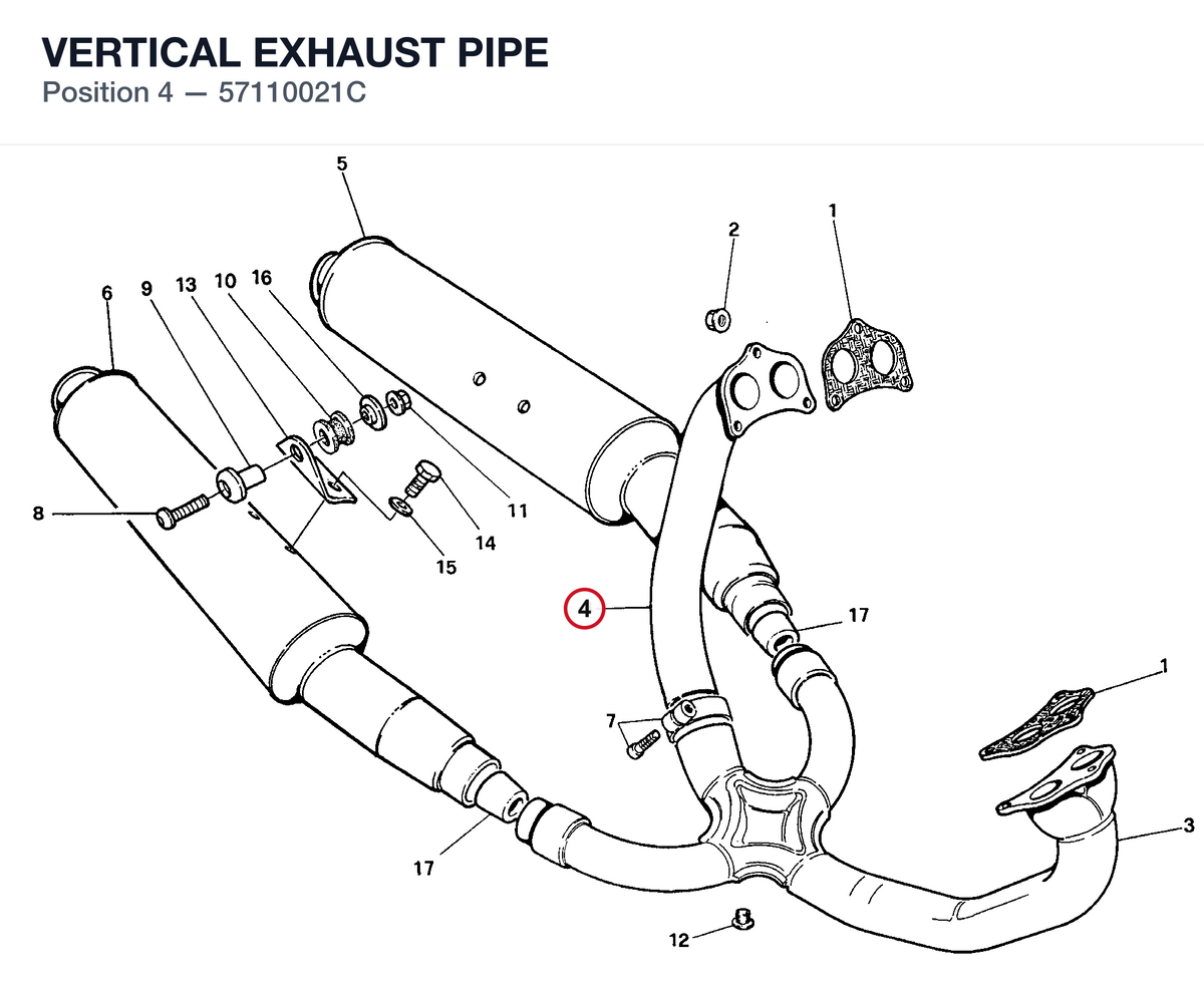 VERTICAL EXHAUST PIPE