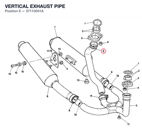 VERTICAL EXHAUST PIPE