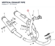 VERTICAL EXHAUST PIPE