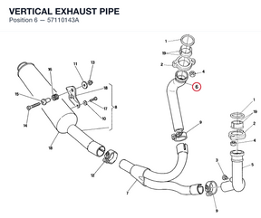 VERTICAL EXHAUST PIPE