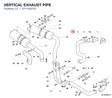 VERTICAL EXHAUST PIPE
