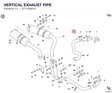 VERTICAL EXHAUST PIPE