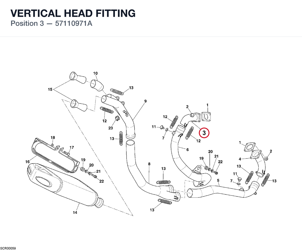 VERTICAL HEAD FITTING