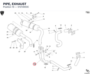 PIPE, EXHAUST