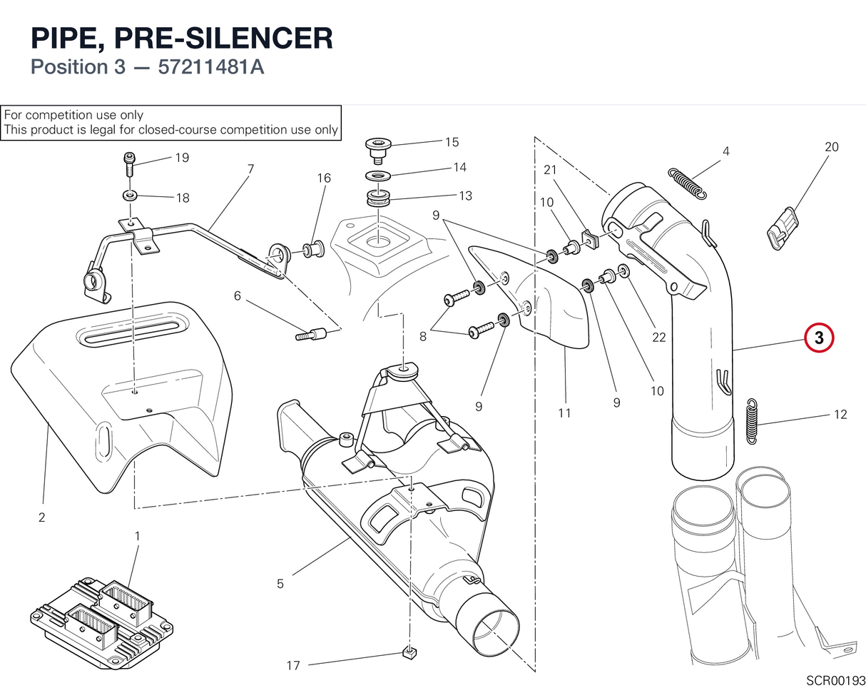 PIPE, PRE-SILENCER