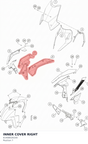Diagram preview: INNER COVER RIGHT (61408026100)