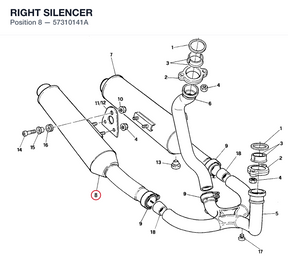 RIGHT SILENCER
