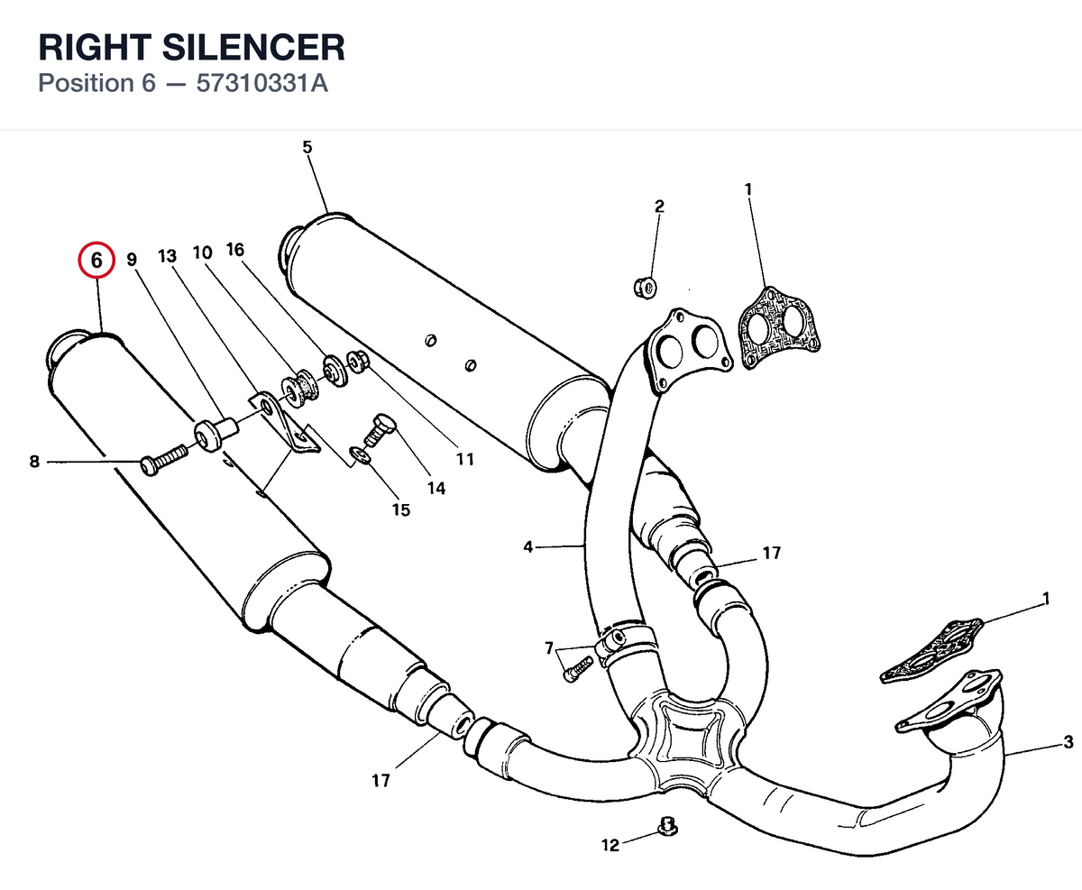 RIGHT SILENCER