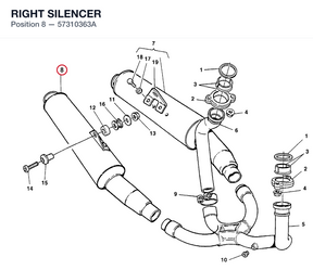 RIGHT SILENCER