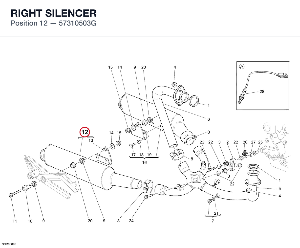 RIGHT SILENCER