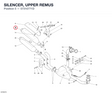 SILENCER, UPPER REMUS 57310771D diagram position