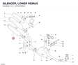 SILENCER, LOWER REMUS