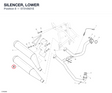 SILENCER, LOWER 57310921E diagram position