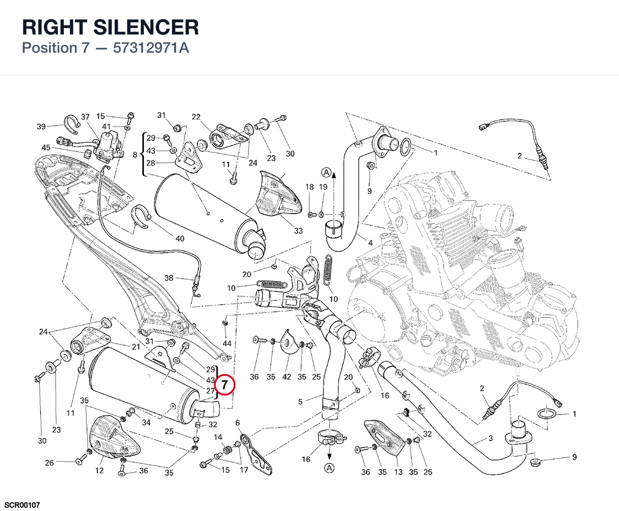 RIGHT SILENCER