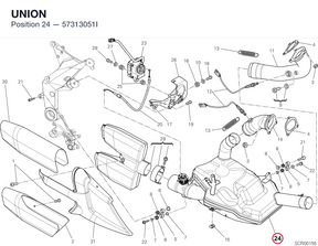UNION 57313051I diagram position