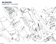 SILENCER 57313502B diagram position