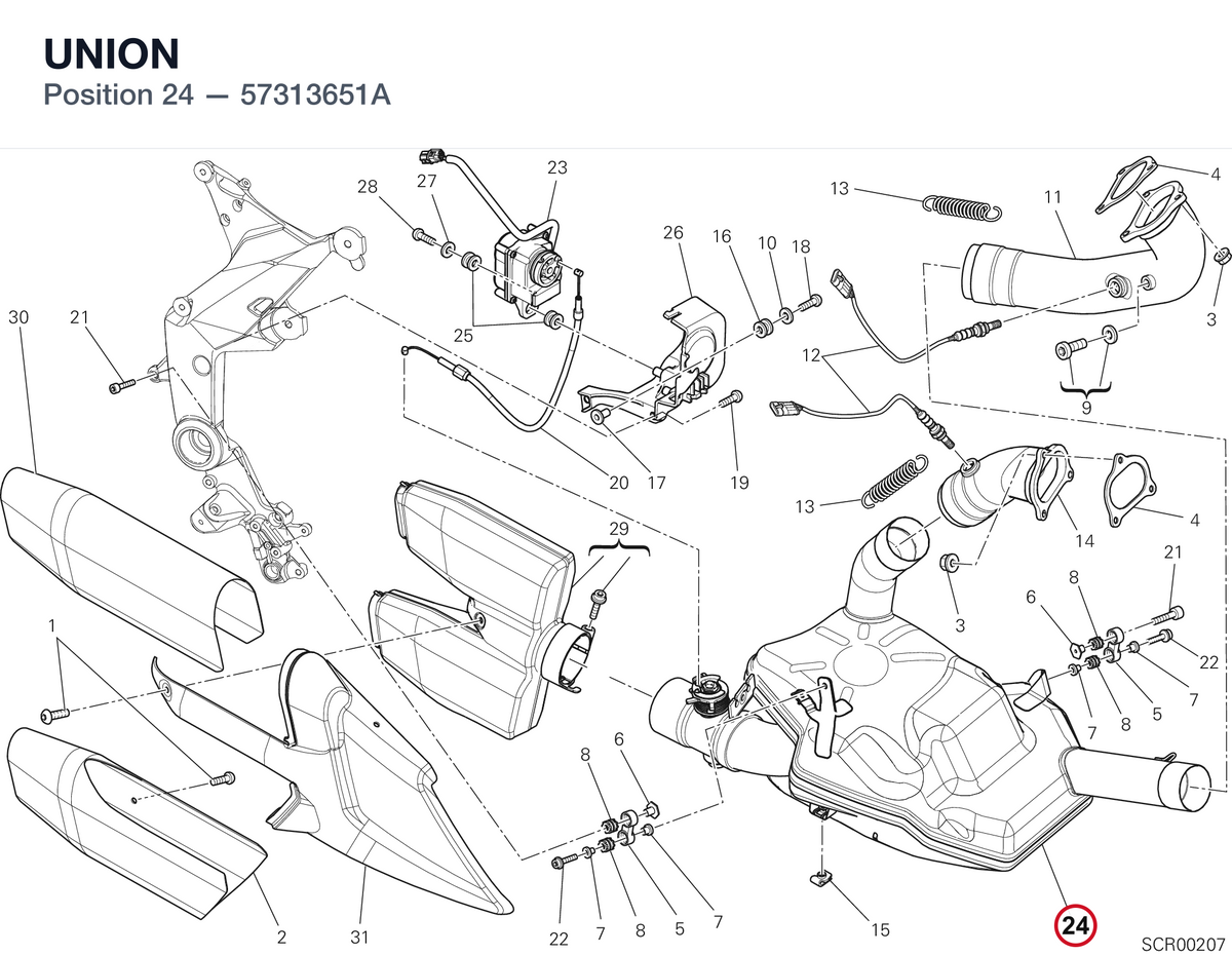 UNION 57313651A diagram position