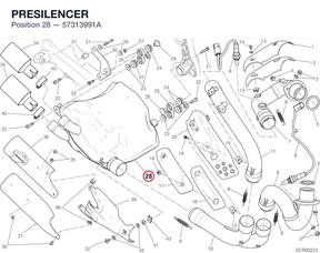 PRESILENCER 57313991A diagram position