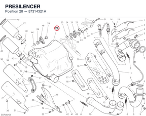 PRESILENCER 57314321A diagram position